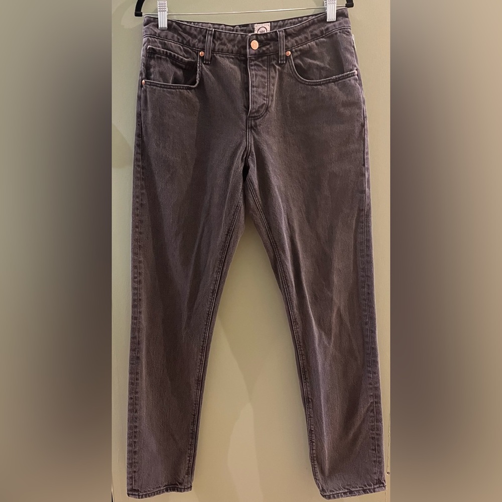 Remo faded black straight leg jeans, 30